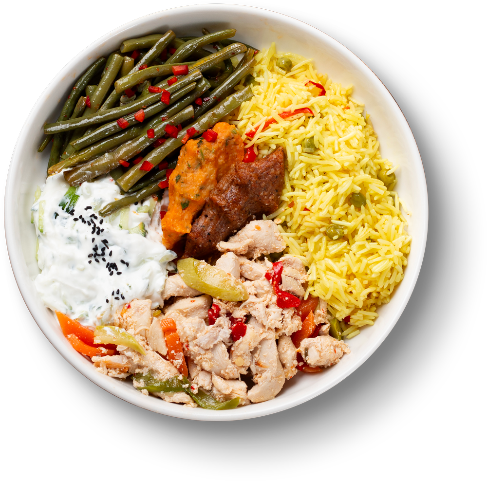 Souprice lezzetleriyle hazırlanmış tabak